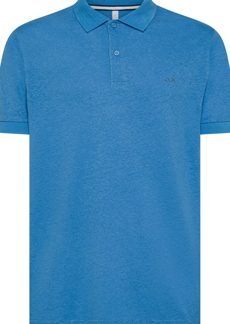 POLO DA UOMO SUN68 JERSEY LINEN A35133 56