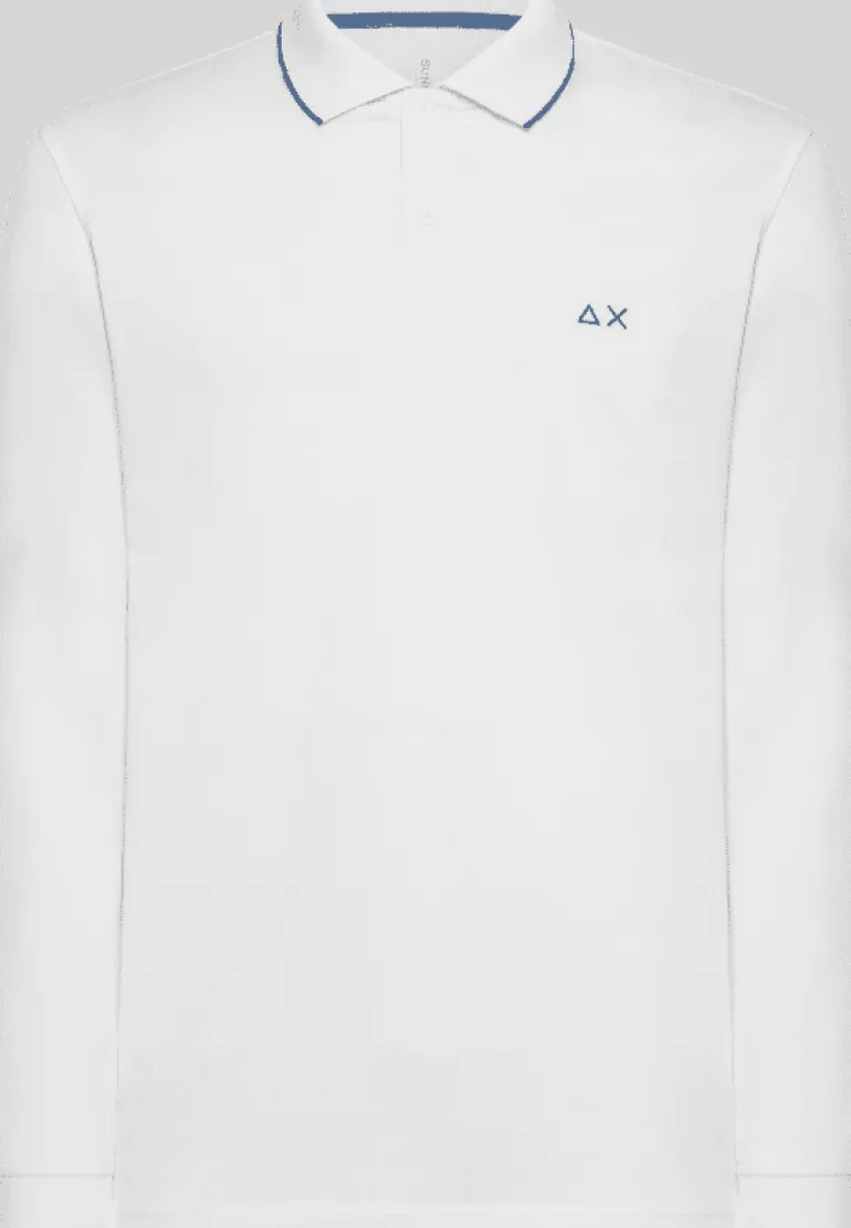 POLO DA UOMO SUN68 SMALL STRIPES A34110 01