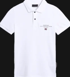 POLO JUNIOR NAPAPIJRI ELBAS 5 BRIGHTWHITE 002 NP0A4G4N 002