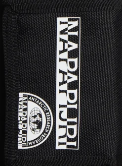 PORTAFOGLIO UNISEX NAPAPIJRI HAPPY WALLET 5 BLACK  NP0A4HBN 041