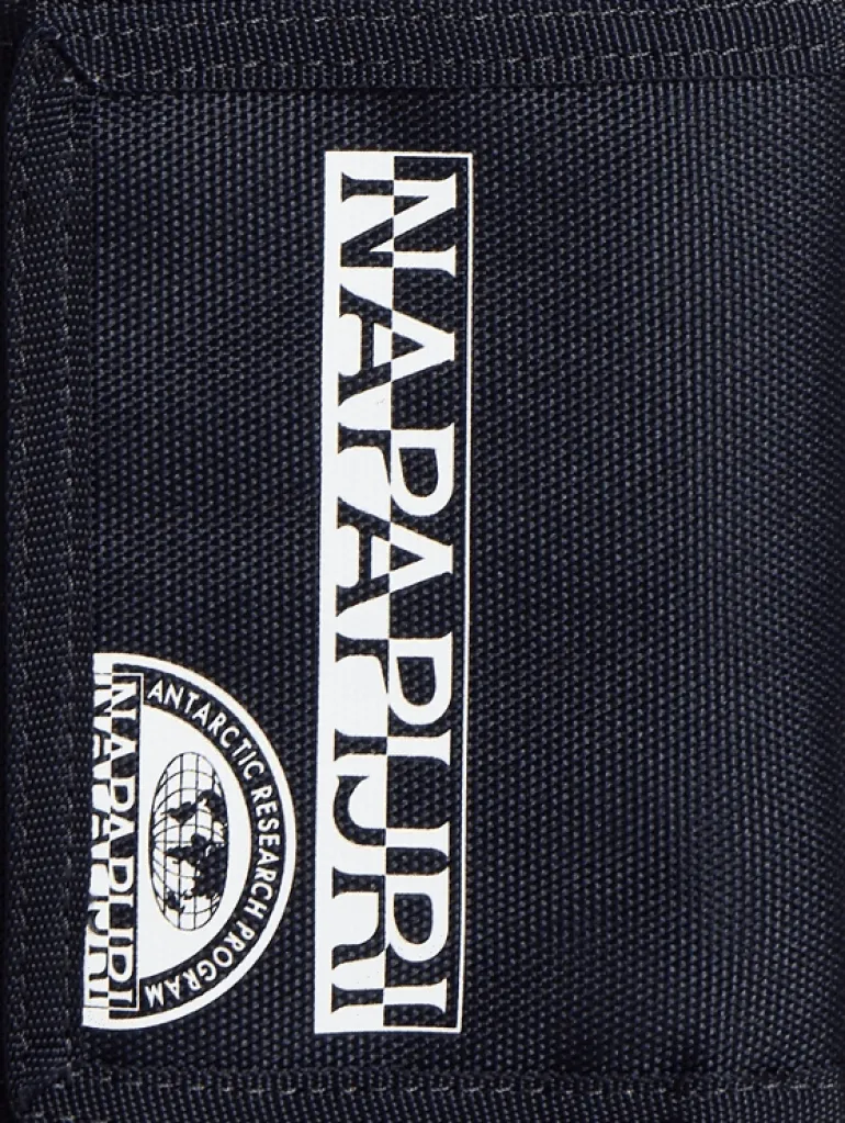PORTAFOGLIO UNISEX NAPAPIJRI HAPPY WALLET 5 BLU MARINE NP0A4HBN 176