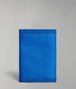 PORTAFOGLIO UNISEX NAPAPIJRI HAPPY WALLET 5 BLUE CLASSIC NP0A4HBN B2I