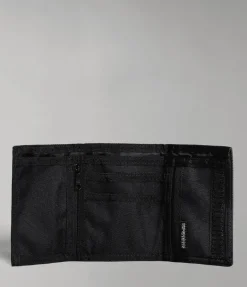 PORTAFOGLIO UNISEX NAPAPIJRI HAPPY WALLET 5 BLACK NP0A4HBN 041