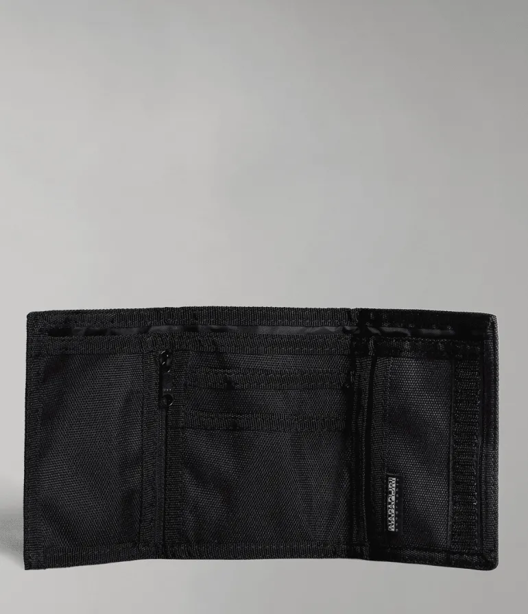 PORTAFOGLIO UNISEX NAPAPIJRI HAPPY WALLET 5 BLACK NP0A4HBN 041