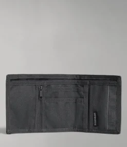 PORTAFOGLIO UNISEX NAPAPIJRI HAPPY WALLET 4 DARGREY SOLID NP0A4GQZ H98