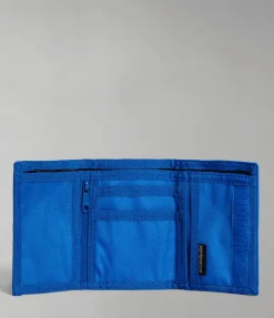 PORTAFOGLIO UNISEX NAPAPIJRI HAPPY WALLET 5 BLUE CLASSIC NP0A4HBN B2I