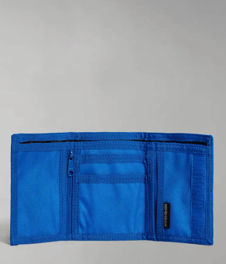 PORTAFOGLIO UNISEX NAPAPIJRI HAPPY WALLET 5 BLUE CLASSIC NP0A4HBN B2I