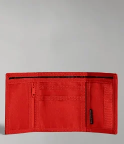 PORTAFOGLIO UNISEX NAPAPIJRI HAPPY WALLET 5 ORANGE CLAY NP0A4HBN AA5