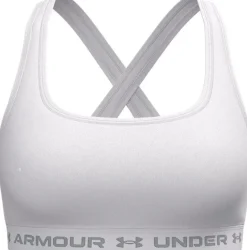 REGGISENO DA DONNA UNDER ARMOUR CROSSBACK MID WHITE 1361034 100