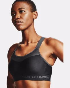 REGGISENO DA DONNA UNDER ARMOUR HIGH CROSSBACK BLACK 1355109 0001