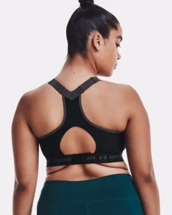 REGGISENO DA DONNA UNDER ARMOUR HIGH CROSSBACK BLACK 1355109 0001