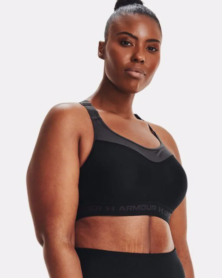 REGGISENO DA DONNA UNDER ARMOUR HIGH CROSSBACK BLACK 1355109 0001