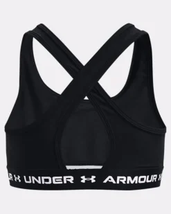 REGGISENO JUNIOR UNDER ARMOUR CROSSBACK MID SOLID BLACK 1369971 0001