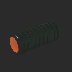 RULLO MASSAGGIO ED ALLENAMENTO YOGA NERO TOORX 33 CM - Ø 14 CM