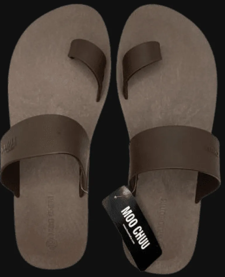 SANDALI MOO CHUU POP THUMB BROWN BROWN