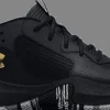 SCARPA DA BASKET UNDER ARMOUR LOCKDOWN 6 BLACK 3025618 0003