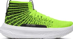 SCARPA DA BASKET UNISEX UNDER ARMOUR FLOFUTR X ELITE LUX HIGH VIS 3024977 300