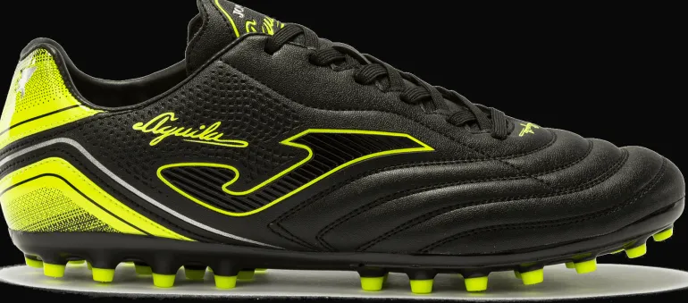SCARPA DA CALCIO DA UOMO JOMA AGUILA NERO AMARILLO FLUO