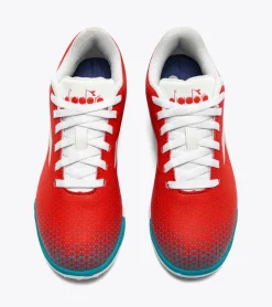 SCARPA DA CALCIO JUNIOR DIADORA PICHICHI 6 TF JR FLUO RED/VAPOR BLUE/TIL - 101.179614 D0664