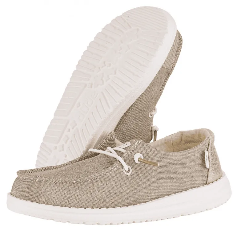 SCARPA DA DONNA HEYDUDE WENDY Y METALLIC SPARKLE 40830 710