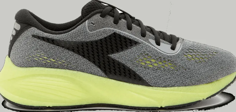 SCARPA DA RUNNING E FITNESS DA UOMO DIADORA FRECCIA GRIGIA GIALLA