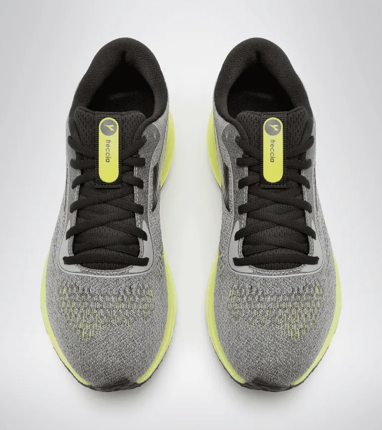 SCARPA DA RUNNING E FITNESS DA UOMO DIADORA FRECCIA GRIGIA GIALLA
