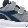 SCARPA DA RUNNING JUNIOR DIADORA FALCON 3 JR V ALLOY/BLUE CORSAIR - 101.179074 D0526