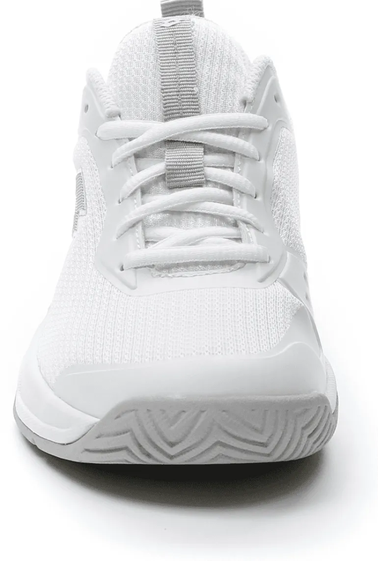 SCARPA DA TENNIS DA DONNA LOTTO MIRAGE 600 ALR ALL WHITE SILVER METAL 215920 8JO