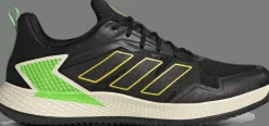 SCARPA DA TENNIS DA UOMO ADIDAS DEFIANT SPEED M CLAY BLACK/YELLOW GX7134