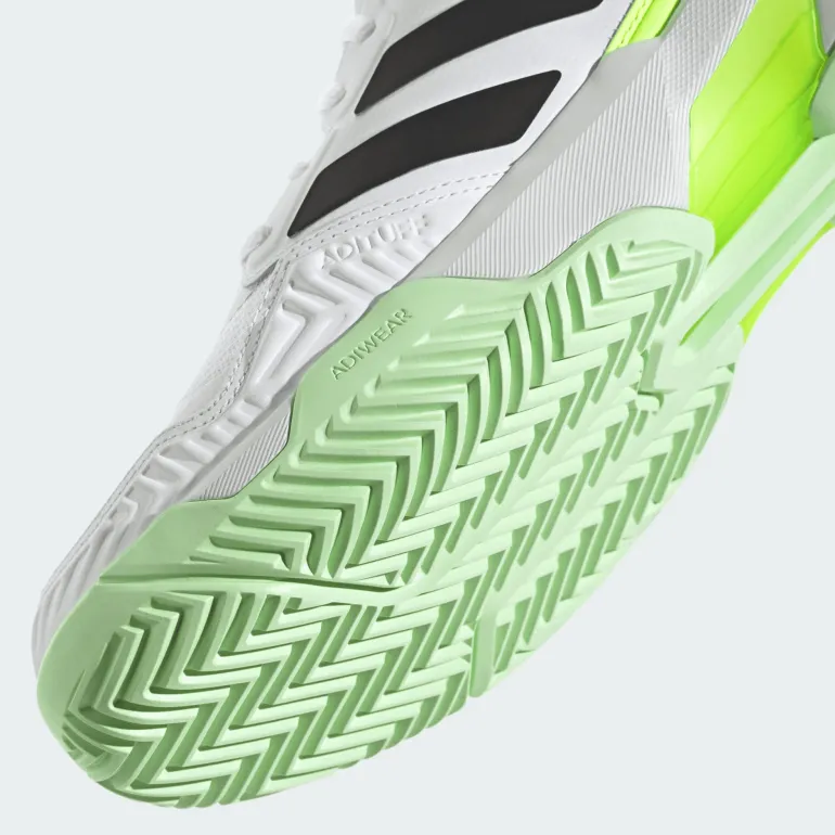 SCARPA DA TENNIS DA UOMO ADIDAS COURTJAM CONTROL 3 M WHITE/BLACK/LEMON IF0459