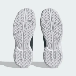 SCARPA DA TENNIS JUNIOR ADIDAS COURTFLASH K NIGHT/LEMON/FUSION IG9534