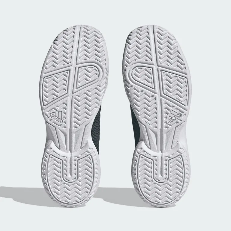 SCARPA DA TENNIS JUNIOR ADIDAS COURTFLASH K NIGHT/LEMON/FUSION IG9534