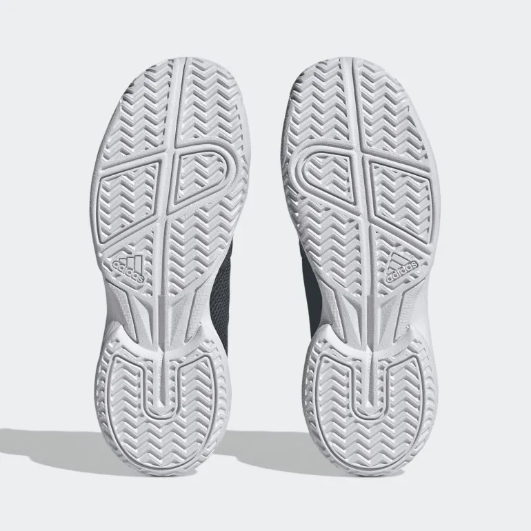 SCARPA DA TENNIS JUNIOR ADIDAS COURTFLASH K NIGHT/LEMON/FUSION IG9534