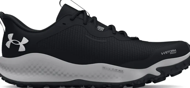 SCARPA DA TRAIL RUNNING DA UOMO UNDER ARMOUR CHARGED MAVEN TRAIL WP BLACK 3027206 001