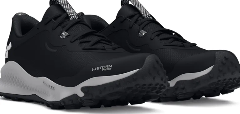 SCARPA DA TRAIL RUNNING DA UOMO UNDER ARMOUR CHARGED MAVEN TRAIL WP BLACK 3027206 001