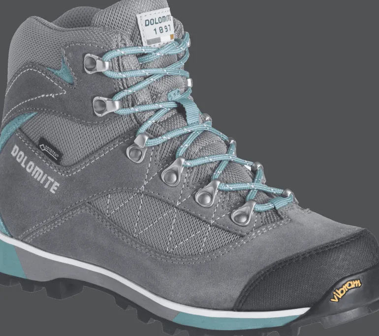 SCARPA DA TREKKING DA DONNA DOLOMITE W'S ZERNEZ GTX GUNMETAL GREY/DUSTY TEAL 1343