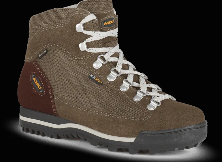 SCARPA DA TREKKING DA DONNA AKU ULTRALIGHT MICRO GTW BROWN/RUST 365.10 518