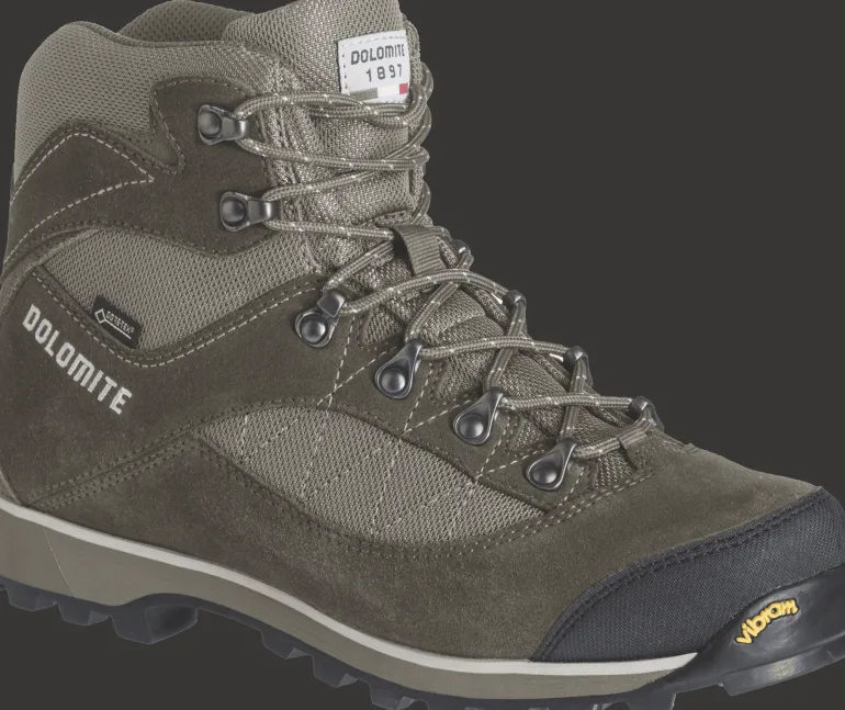 SCARPA DA TREKKING DA UOMO DOLOMITE ZERNEZ GTX DATE BROWN/ARMY GREEN 1368
