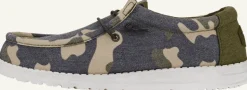 SCARPA DA UOMO HEYDUDE WALLY WASHED CAMO 40694 960
