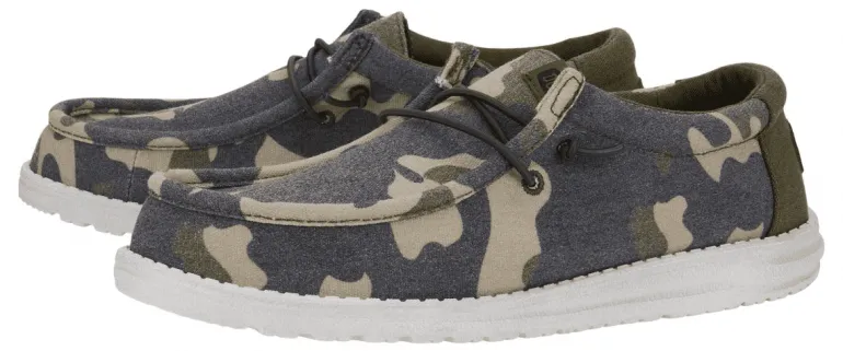 SCARPA DA UOMO HEYDUDE WALLY WASHED CAMO 40694 960