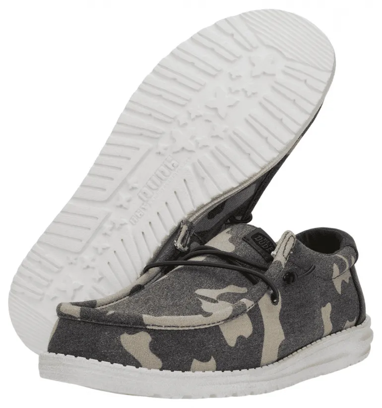 SCARPA DA UOMO HEYDUDE WALLY WASHED CAMO 40694 960