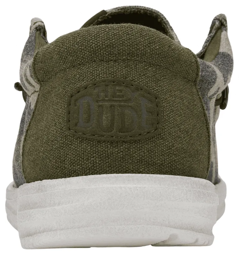 SCARPA DA UOMO HEYDUDE WALLY WASHED CAMO 40694 960