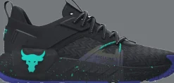 SCARPA DA UOMO UNDER ARMOUR PROJECT ROCK 6 BLACK 3026534 0002