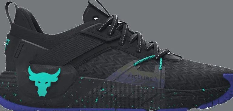 SCARPA DA UOMO UNDER ARMOUR PROJECT ROCK 6 BLACK 3026534 0002
