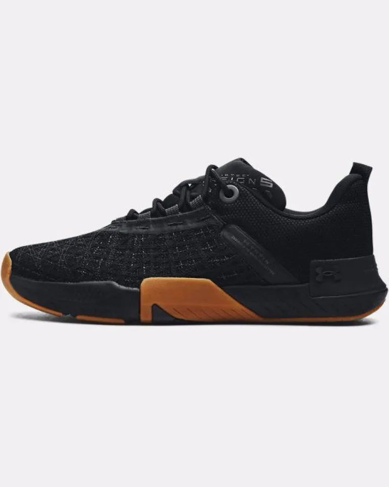 SCARPA DA UOMO UNDER ARMOUR TRIBASE REIGN 5 BLACK/ BLACK/ JET GRAY 3026021 0001