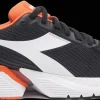 SCARPA DIADORA DA DONNA VIGORE W 101.178045 C9818 NERA - ARANCIO