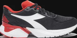 SCARPA DIADORA DA UOMO VIGORE 101.178046 C5322 NERO/BIANCO/ROSSO FERRO