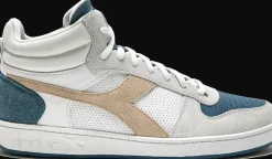 SCARPA DIADORA MAGIC BASKET DEMI NEAT WHITE/STORMY WEAT - 501.179772 D0612