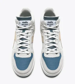 SCARPA DIADORA MAGIC BASKET DEMI NEAT WHITE/STORMY WEAT - 501.179772 D0612