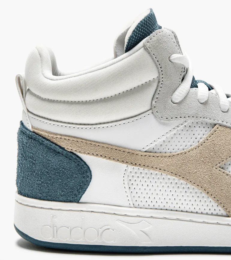 SCARPA DIADORA MAGIC BASKET DEMI NEAT WHITE/STORMY WEAT - 501.179772 D0612